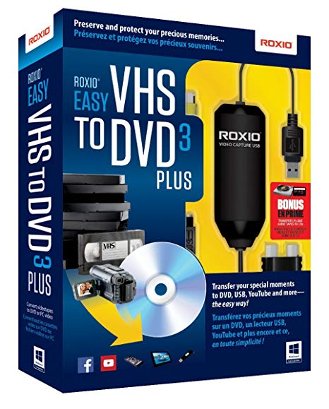 download roxio easy vhs to dvd plus